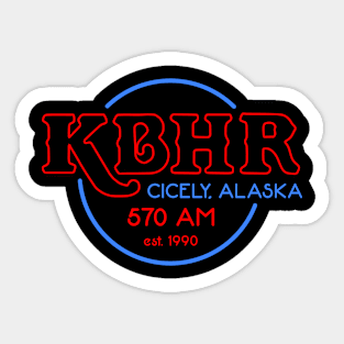 KBHR Northern Exposure Sticker